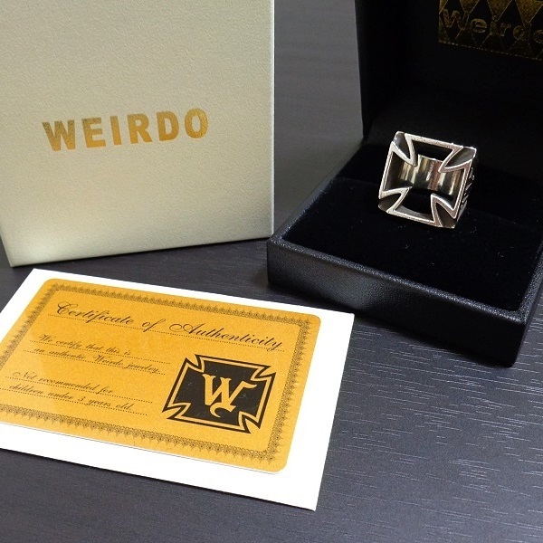 ウィアード アイアンクロスリング20号 びっくちよこ様専用ウィアード