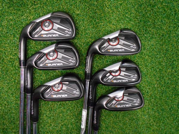 100切り!】テーラーメイドburner2.0アイアンセット6本ゴルフクラブ