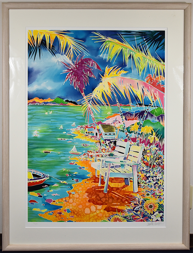 ◇ 美品 ◇ ジェニファーマークス 大判シルクスクリーン版画