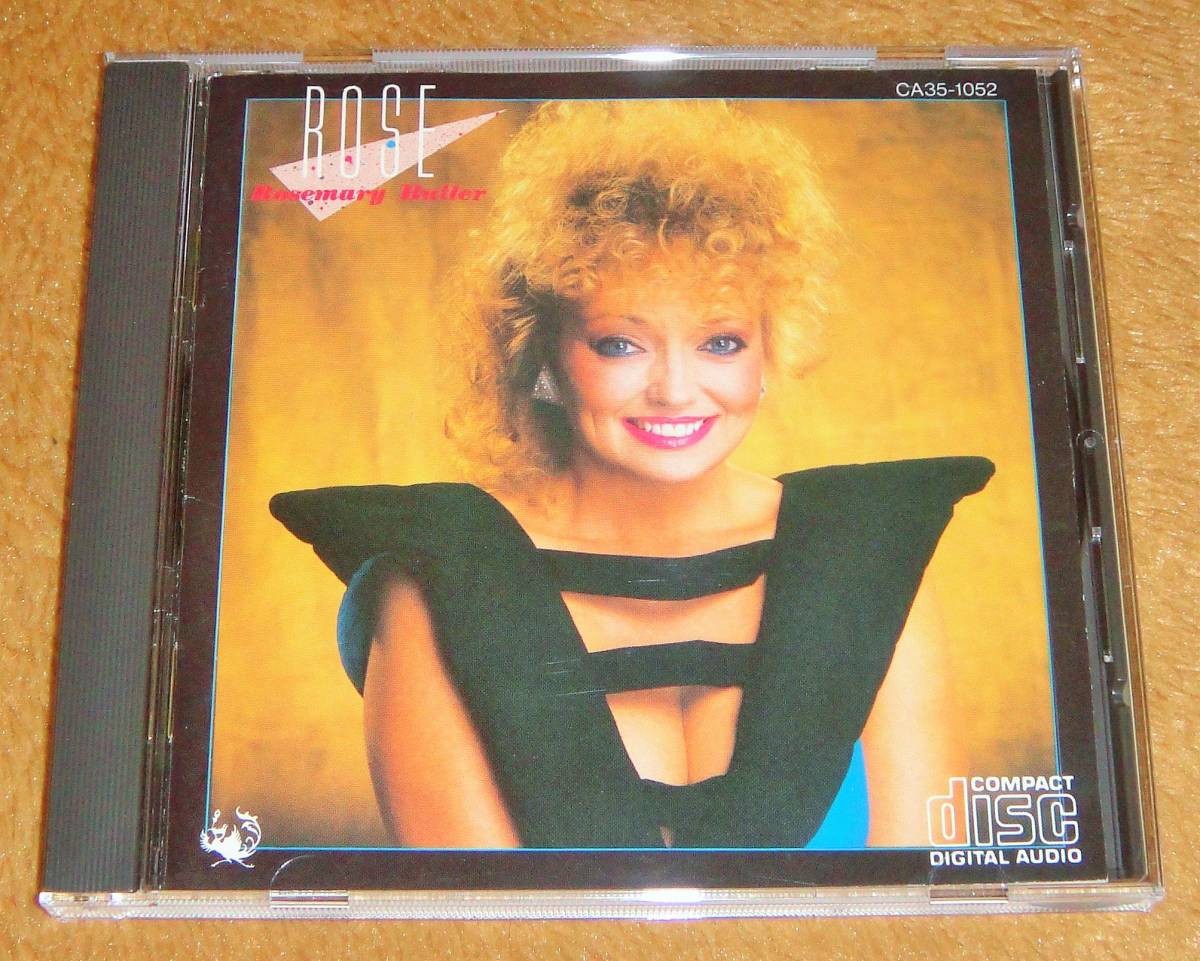ローズマリー・バトラー ROSE 国内廃盤帯付 東芝EM CA35-1052｜CD