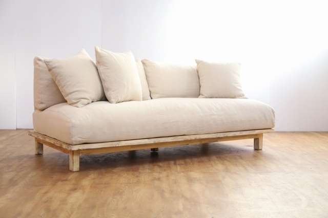 まり 】unico ウニコ LANAラナ 2.5掛け オットマンのみ まり 】unico