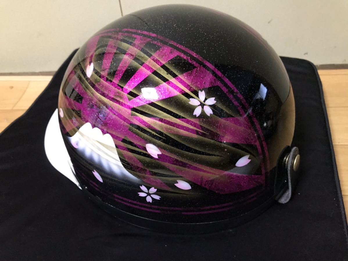 カスタムコルク半黒✘Candyパープルラップ富士日章シルバーラメ