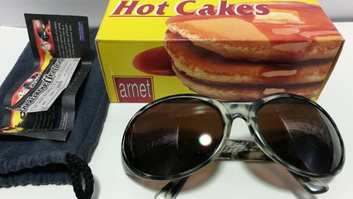 旧ロゴ ARNETT HOT CAKES サングラス ホットケーキ アーネット ホット