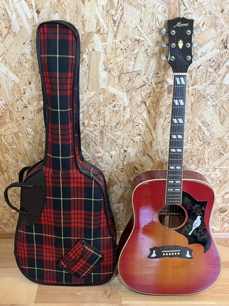 傷や汚れあり】Morris モーリス MWD-03-RS アコースティックギター