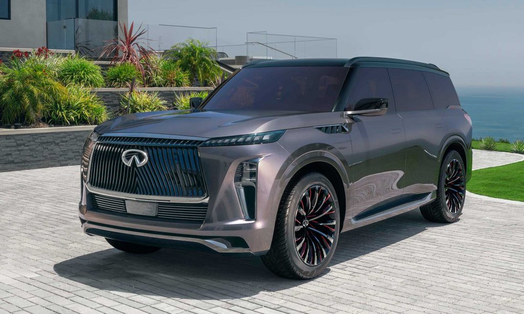 インフィニティ EVコンセプトカー2車種＆新型「QX80」「QX65」発表