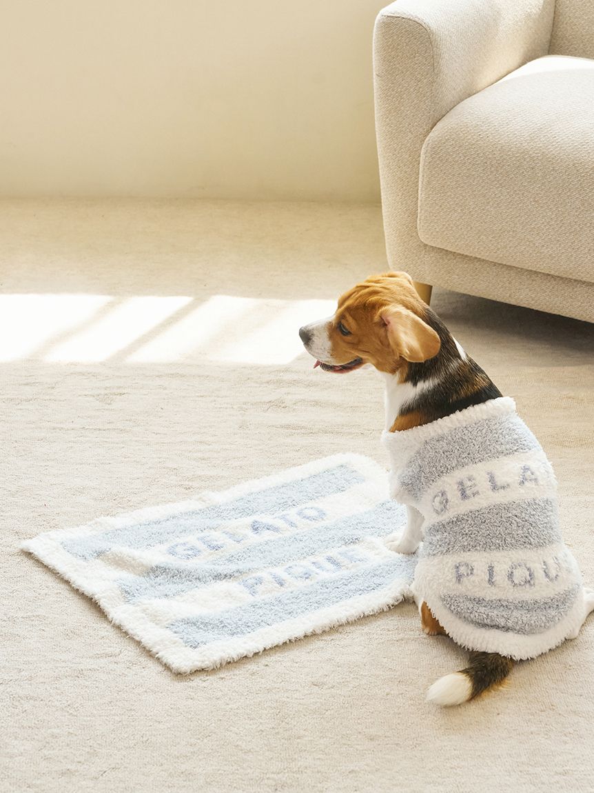 CAT&DOG】ラージサイズジェラートメランジ2ボーダープルオーバー