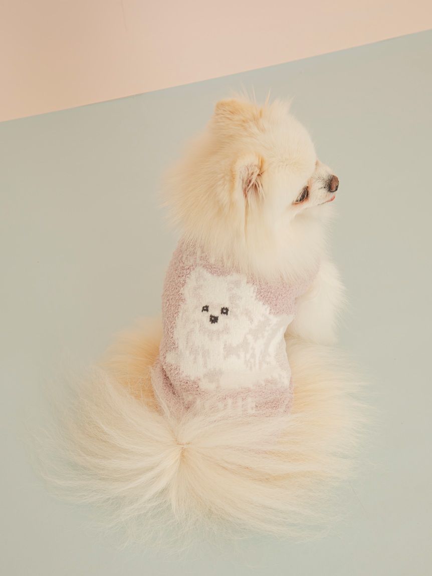 CAT&DOG】ポメラニアジャガードプルーバー(ウェア)｜ルームウェア