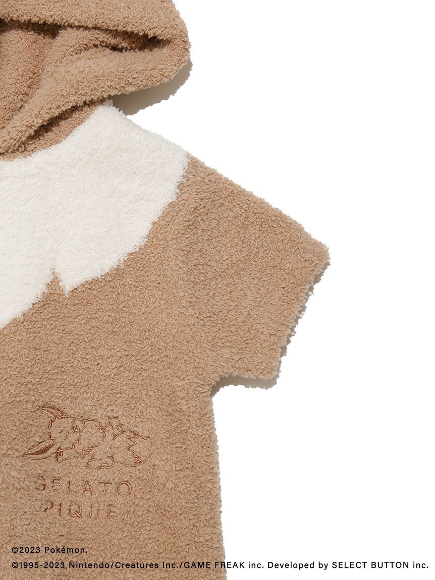 ポケモンスリープ】【ベビー】ベビモコ イーブイ ロンパース