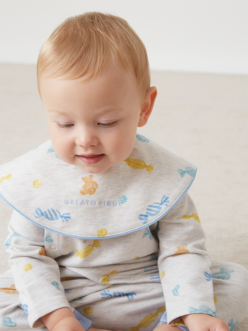 BABY】キャンディ柄ロンパース(ロンパース)｜ルームウェア・パジャマ