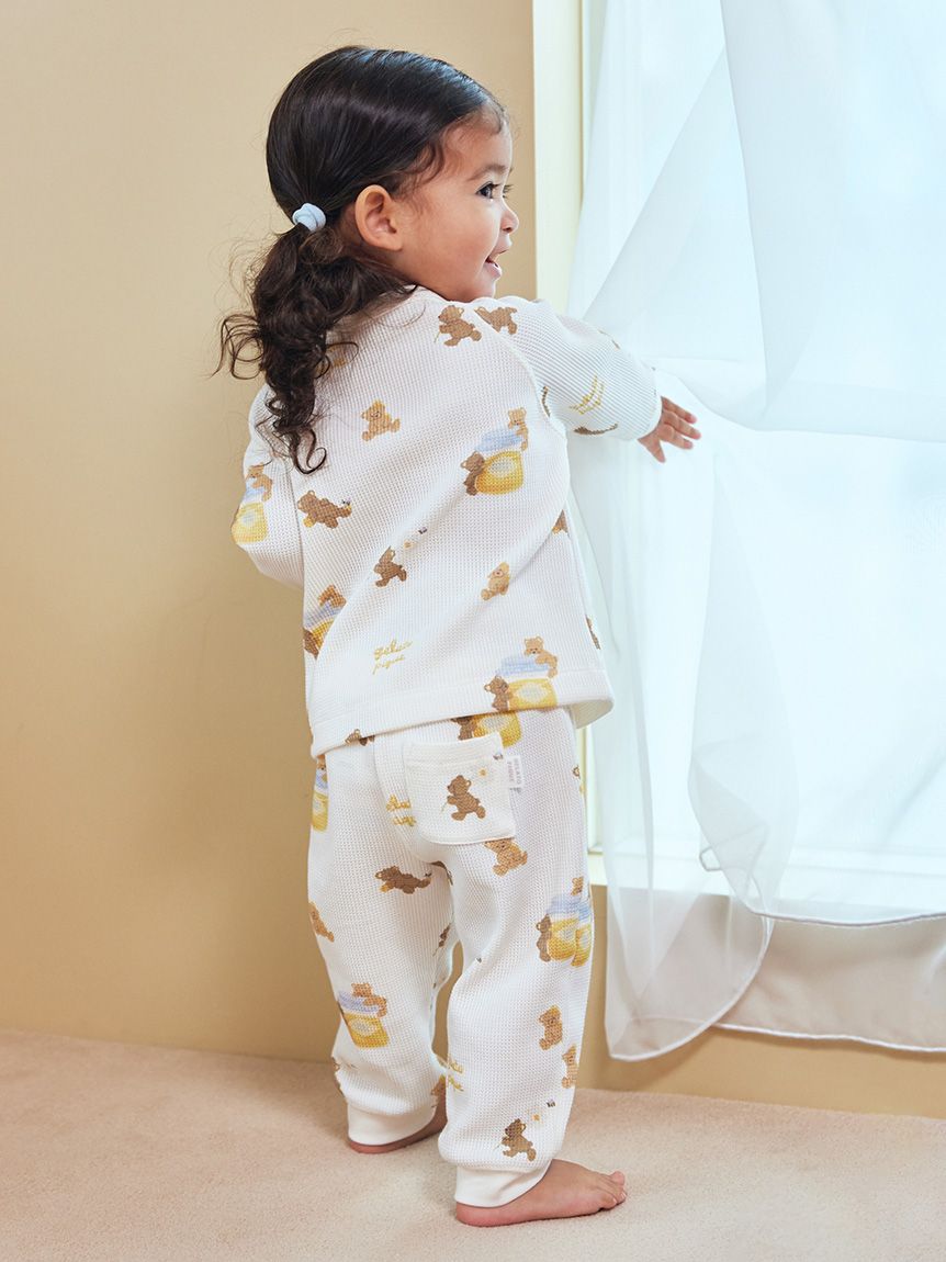 BABY】はちみつベア柄プルオーバー(カットソー＆Tシャツ)｜ルーム