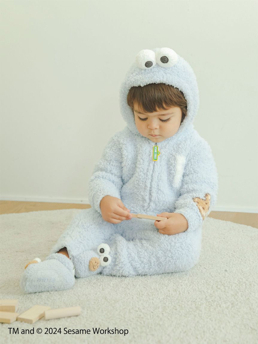 新品】ジェラートピケ セサミストリート クッキーモンスター