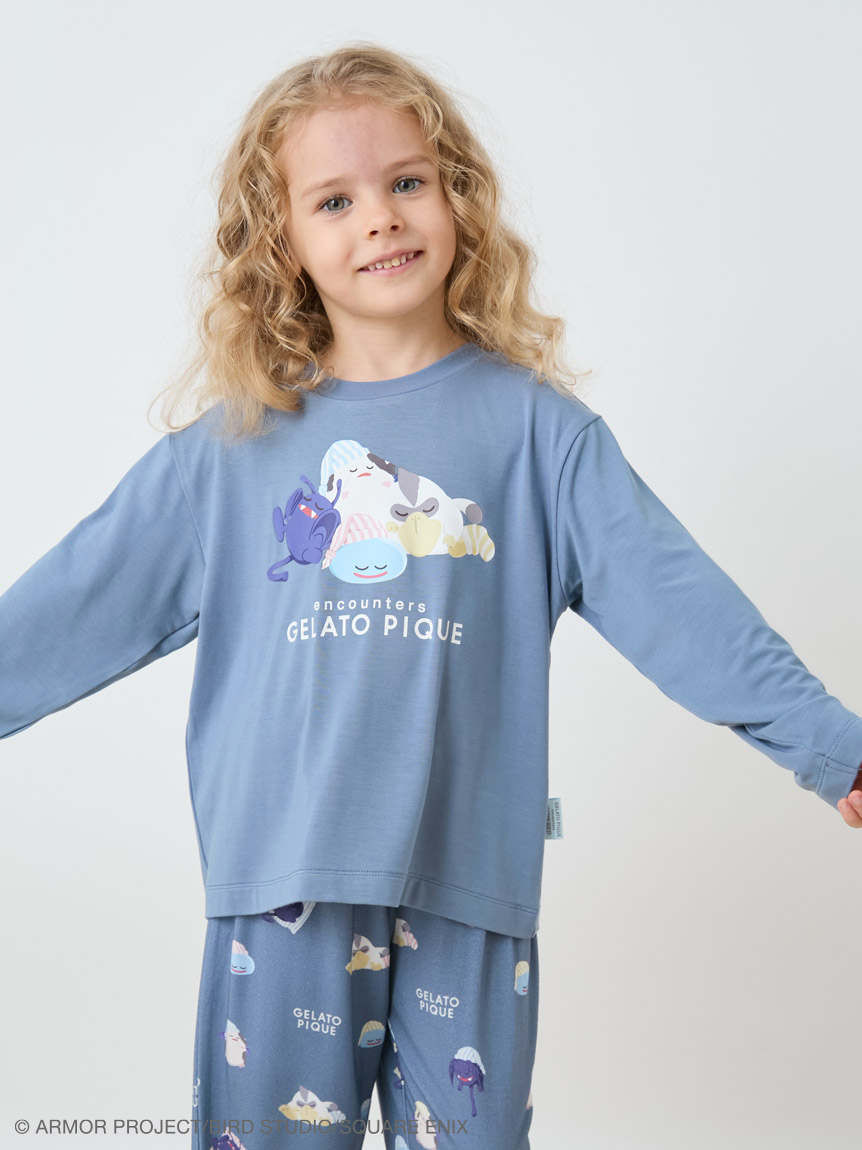 ドラゴンクエスト】【キッズ】スリーピングモンスターワンポイントロン