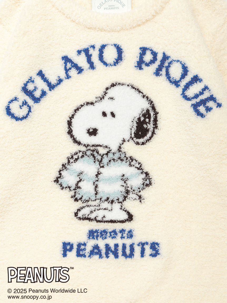 PEANUTS】【JUNIOR】オリジナルアート ジャガードプルオーバー