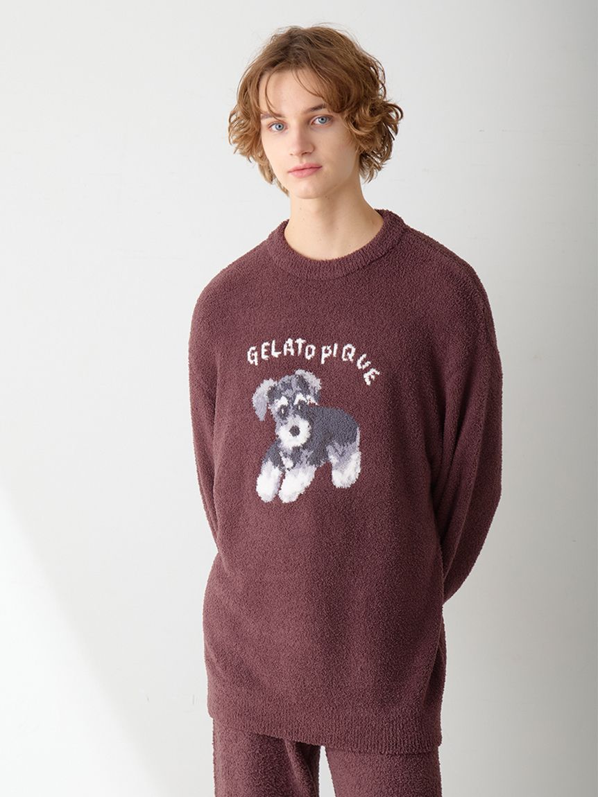 ONLINE限定】【HOMME】 DOG ジャガードプルオーバー&ロングパンツ