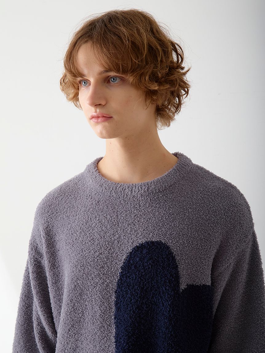 ONLINE限定】ハートジャガードプルオーバー＆ロングパンツセット