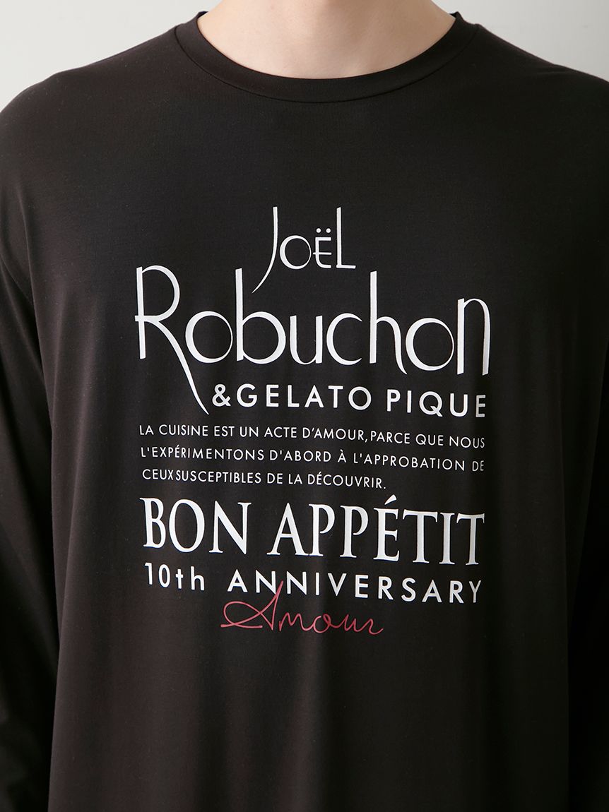 JOEL ROBUCHON】【HOMME】ワンポイントロンT(カットソー・Tシャツ