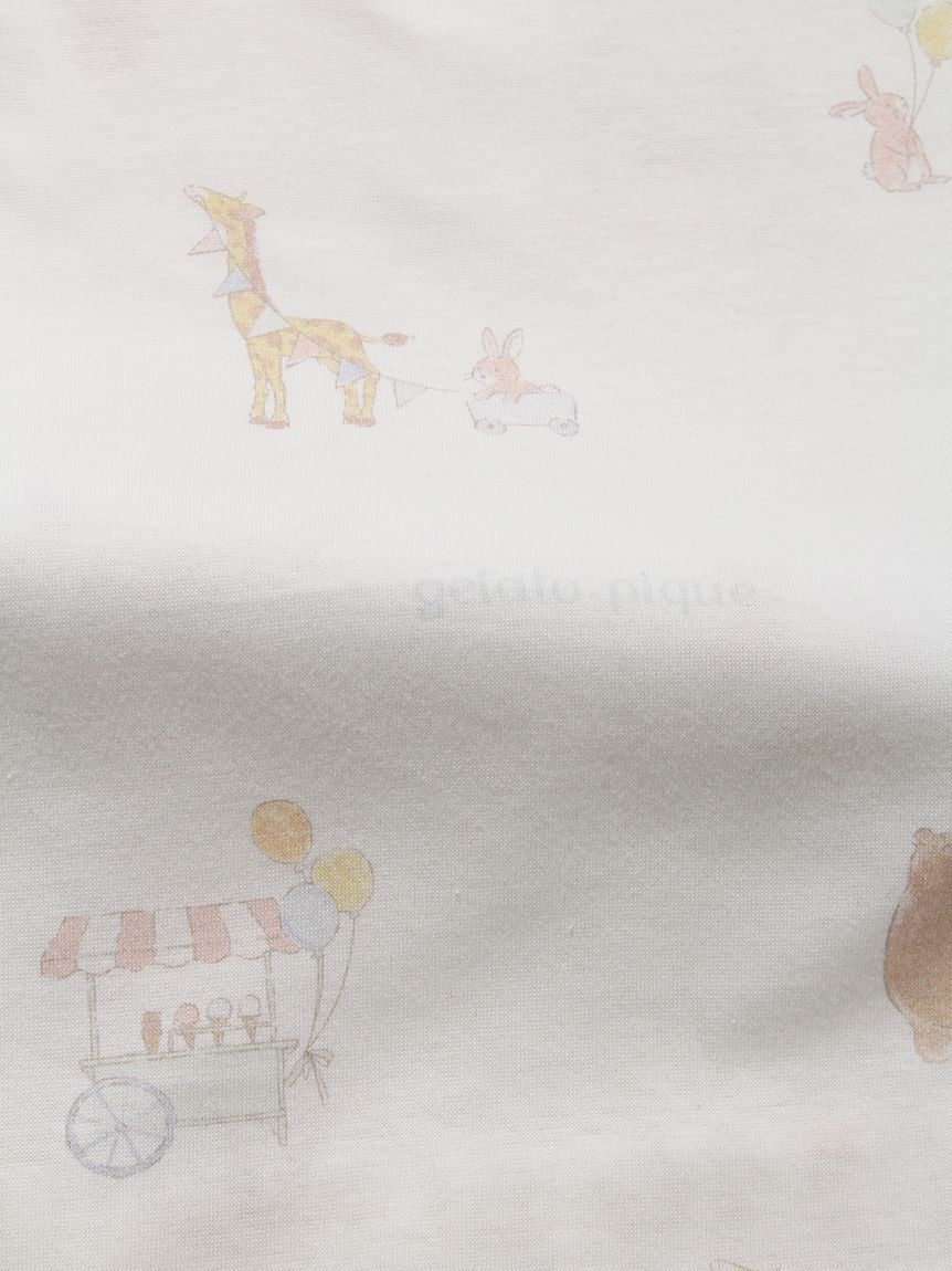 Sleep】【BABY】 アニマル遊園地柄 布団4点セット(寝具セット)｜ルーム