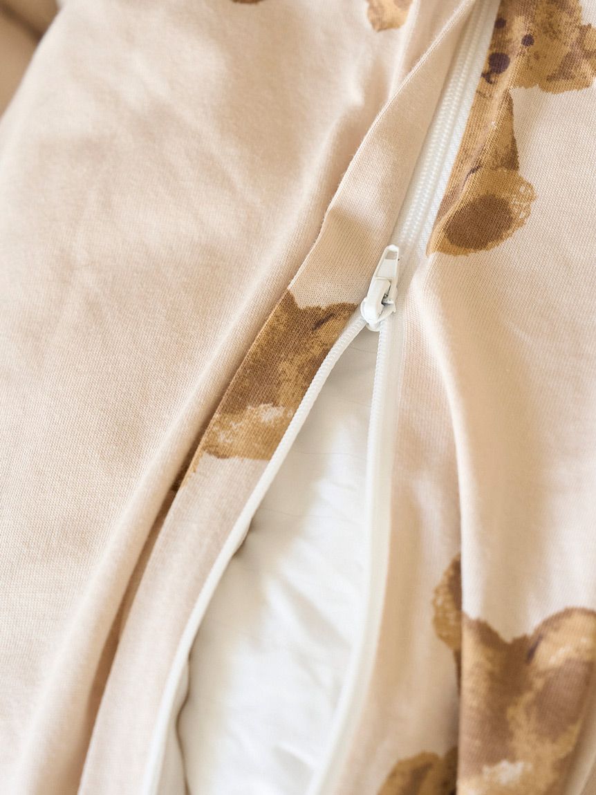 Sleep】ベア柄2点セット（シングル）(寝具セット)｜ルームウェア