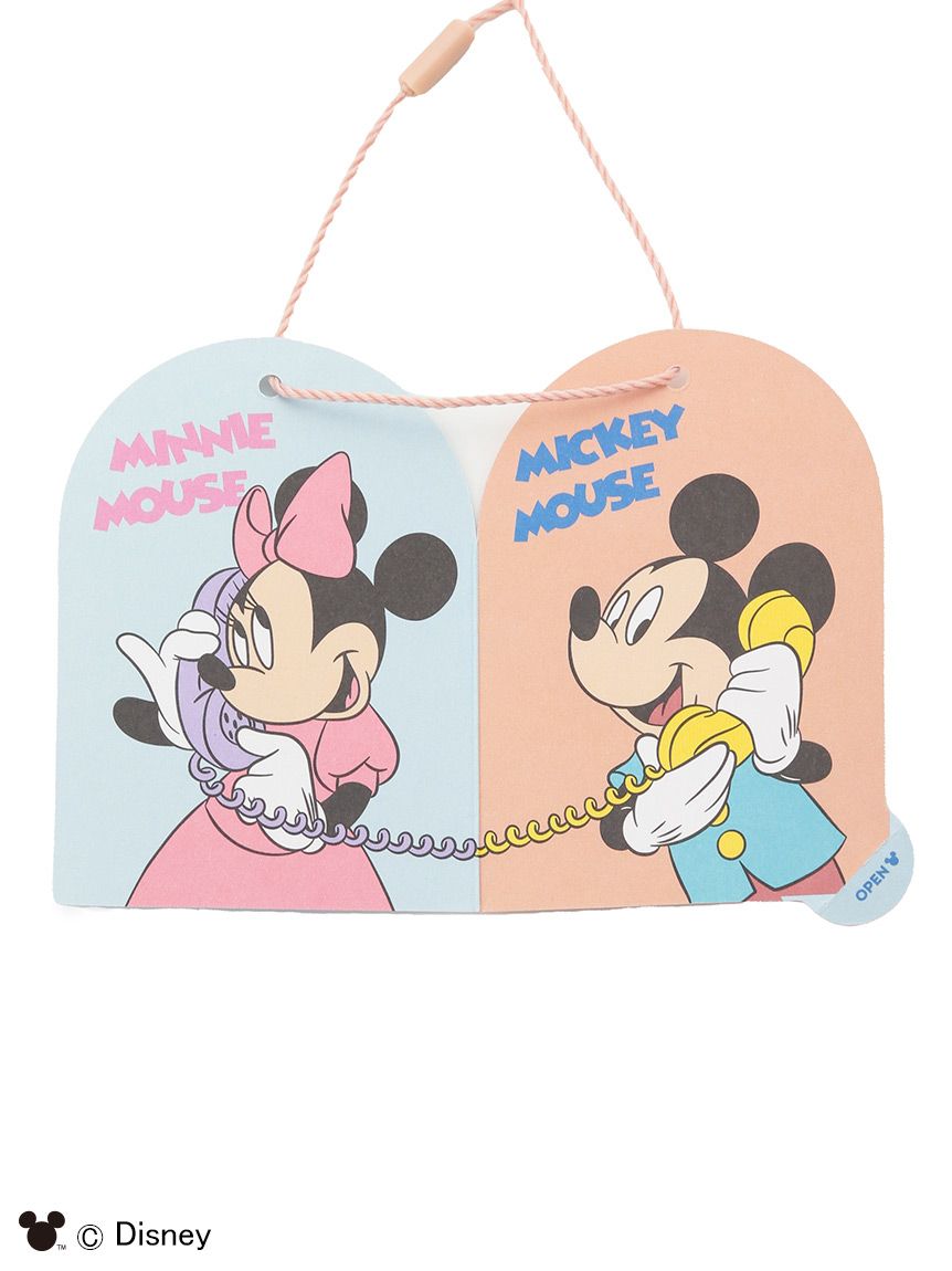 Sleep】Mickey&Minnie / プリント2点セット（シングル）(寝具セット
