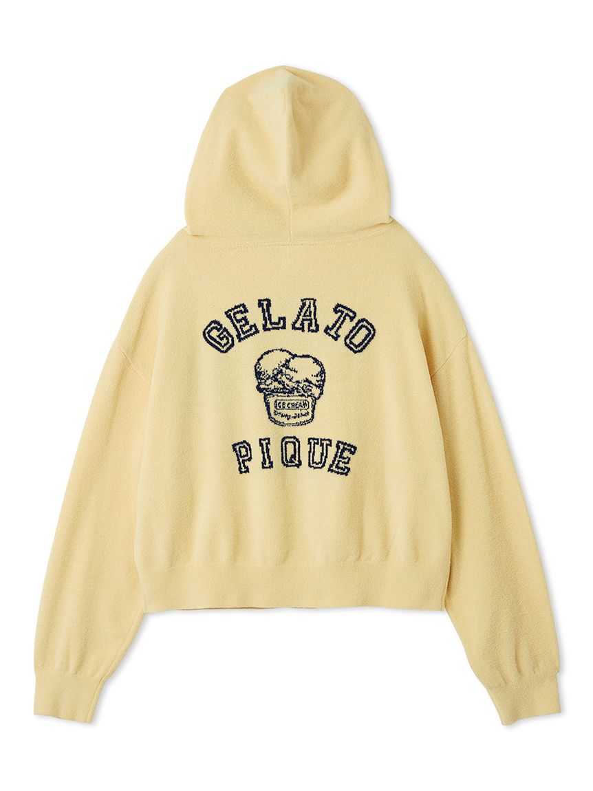 トラッドアイスクリームジャガードパーカー(パーカ)｜ルームウェア