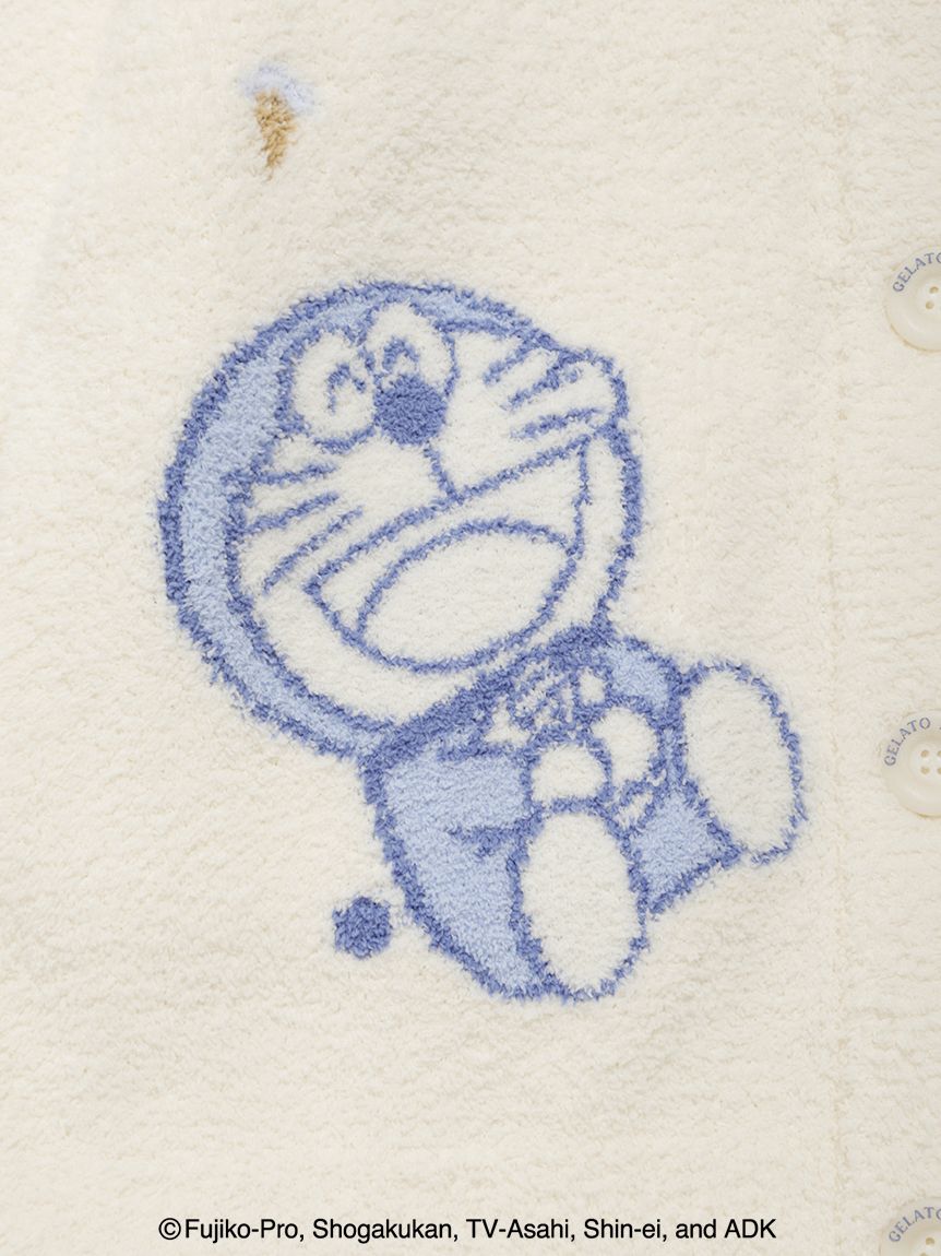 ドラえもん】【レディース】ベビモコジャガードカーディガン