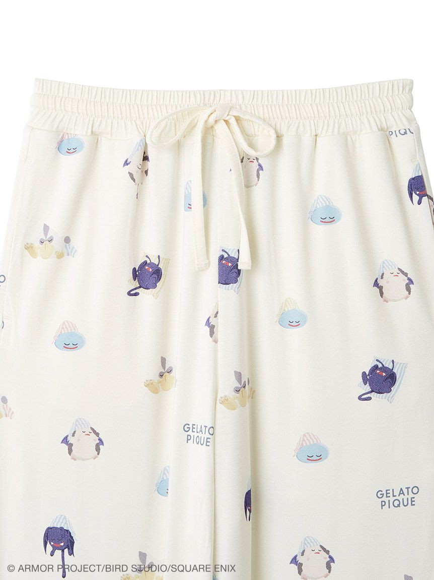 ドラゴンクエスト】【レディース】アソートモンスター総柄ロングパンツ