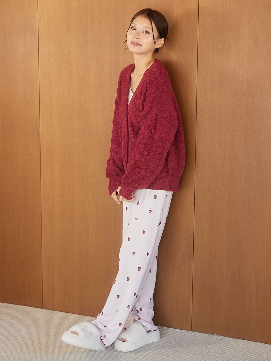 ストロベリー柄ロングパンツ(ロングパンツ)｜ルームウェア・パジャマ