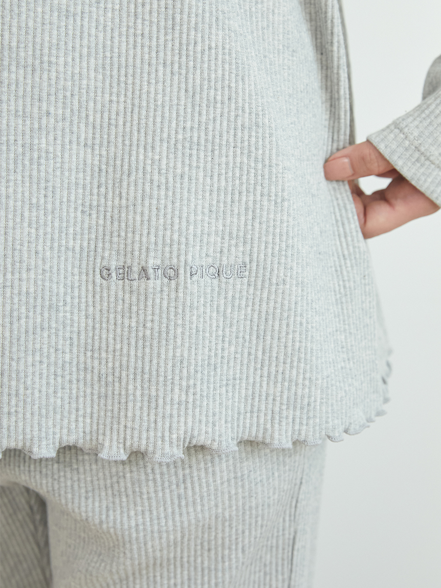 マタニティリブプルオーバー(カットソー・Tシャツ)｜ルームウェア