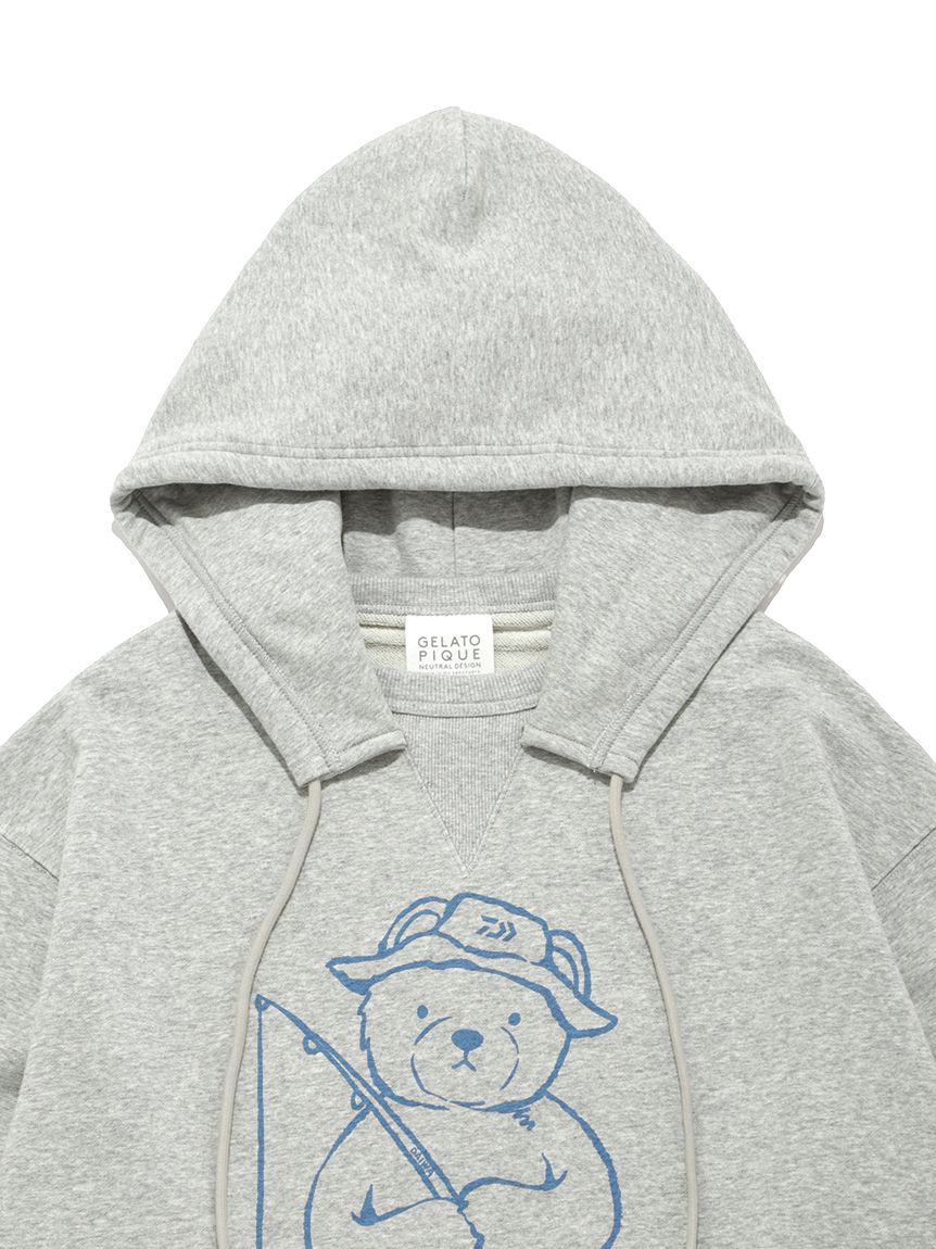 DAIWA】裏毛 ベアロゴフーディー(トップス)｜ルームウェア・パジャマ