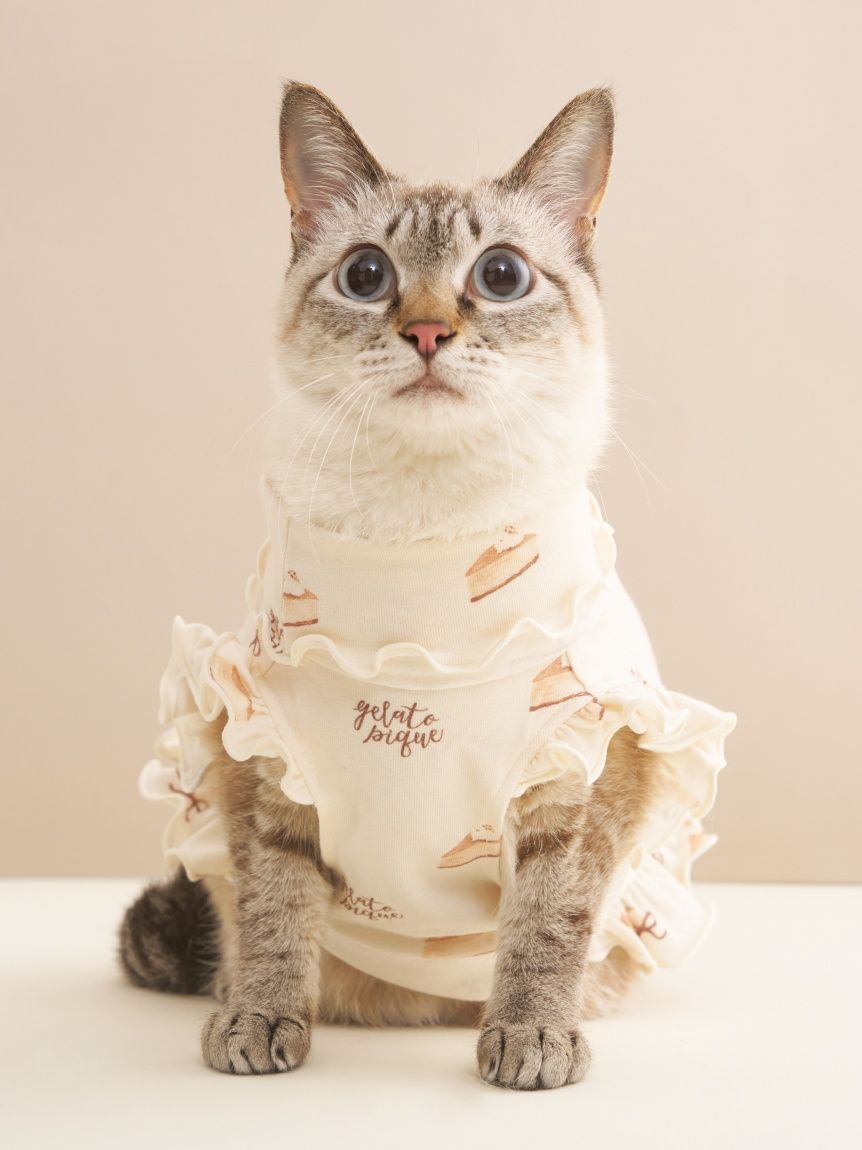 CAT&DOG】オータムケーキ柄プルオーバー(ウェア)｜ルームウェア