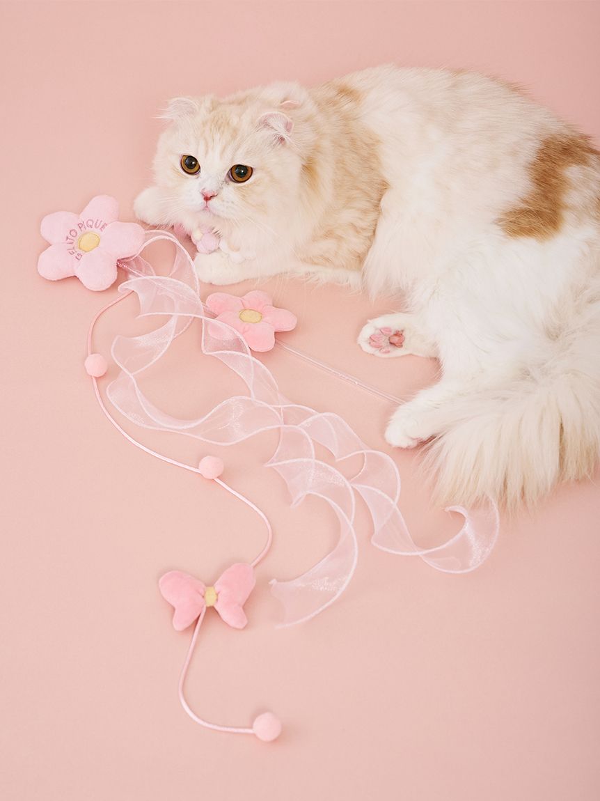 CAT&DOG】フラワーモチーフねこじゃらし(グッズ)｜ルームウェア