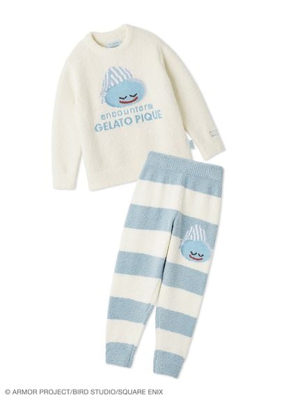 ドラゴンクエスト】【キッズ】ベビモコプルオーバー&ボーダーロング