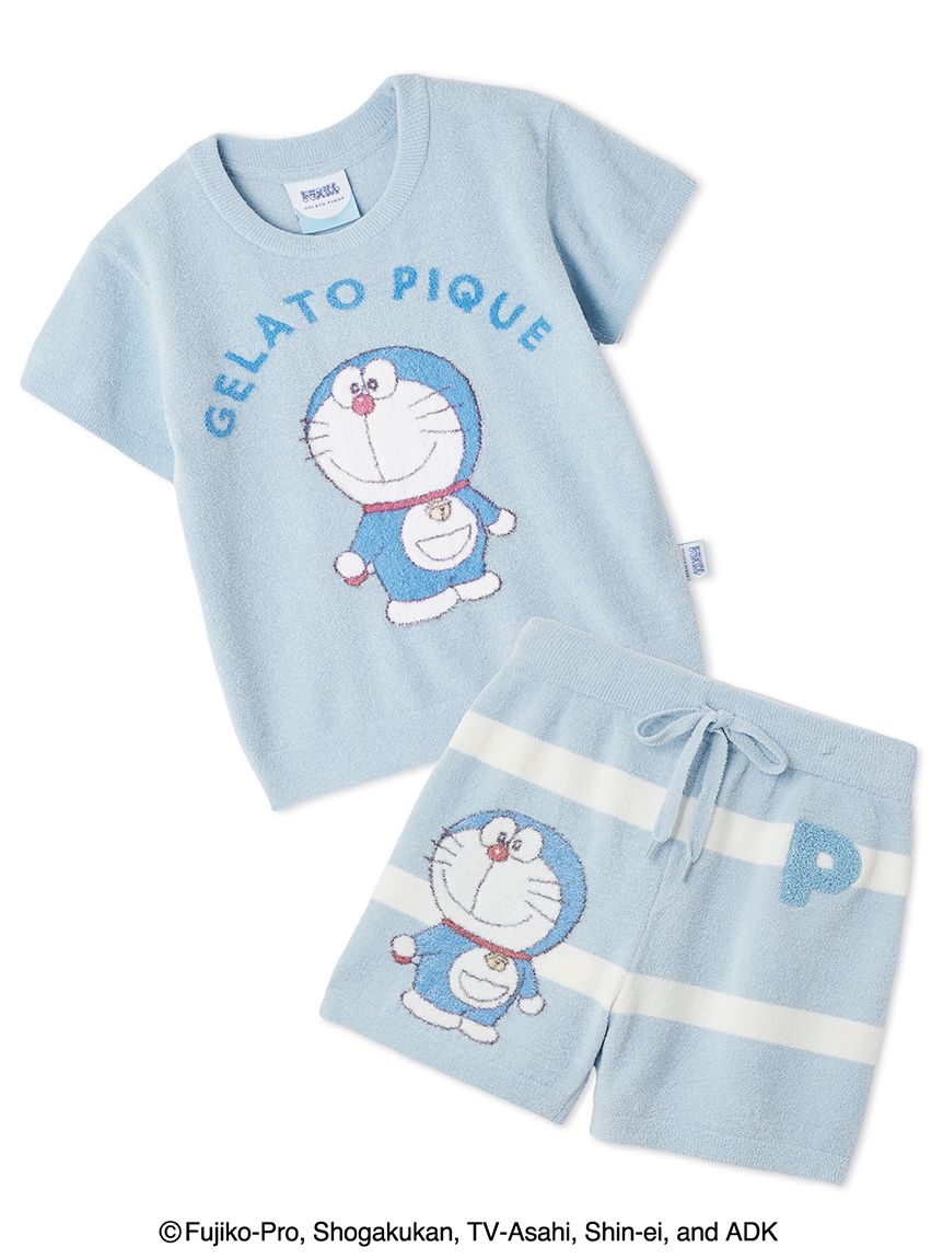 ドラえもん】【ジュニア】ジャガードプルオーバー&ショートパンツ