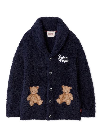 HOLIDAY】【HOMME】ジェラートスノーベアジャガードショール