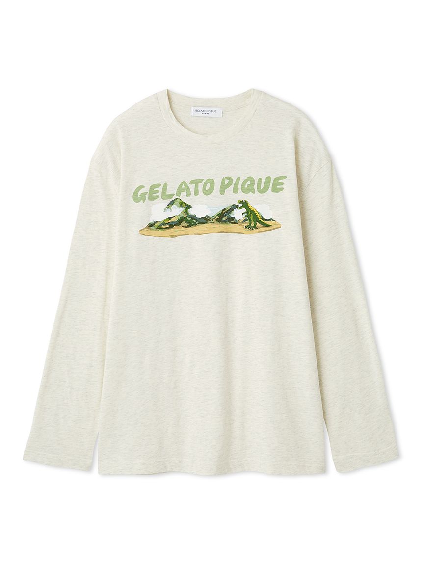 HOMME】スラブダイナソーロンT(カットソー・Tシャツ)｜ルームウェア