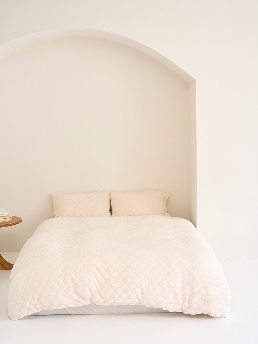 Sleep】くしゅくしゅ 3点セット（セミダブル）(寝具セット)｜ルーム