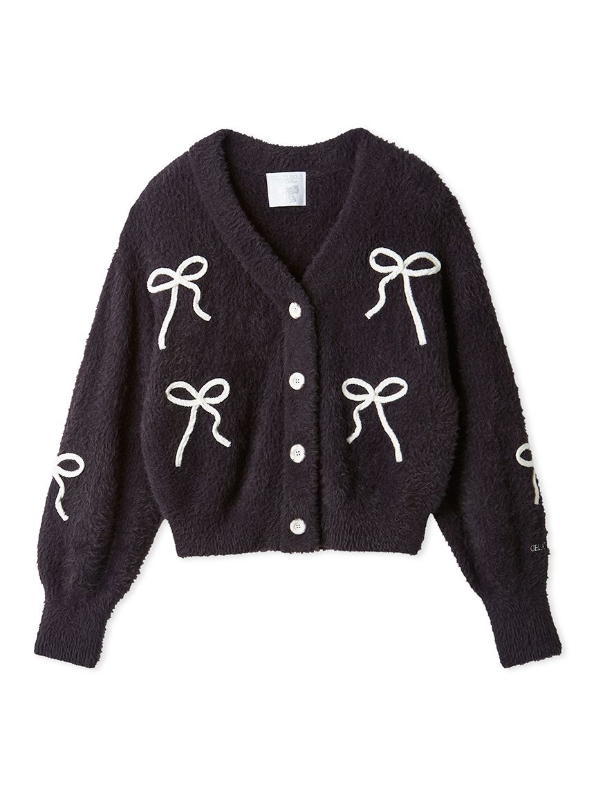 リボンフェザーカーディガン(カーディガン・ガウン)｜ルームウェア