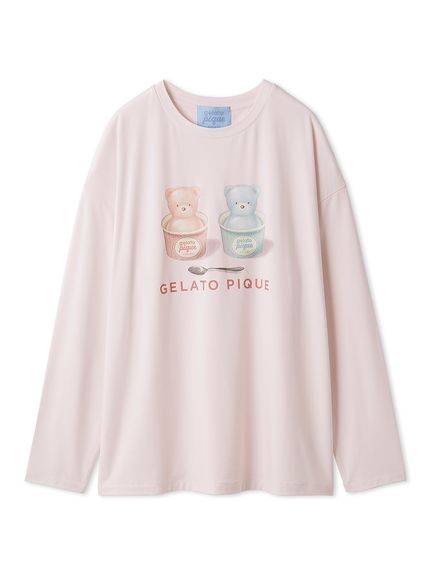 GELATO PIQUE ジェラートピケ 白衣 ピンク M ジェラート ピケ