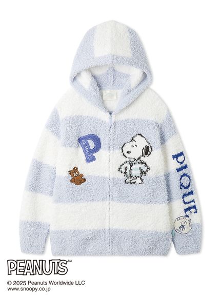 PEANUTS】【UNISEX】オリジナルアート ジャガードパーカ(トップス