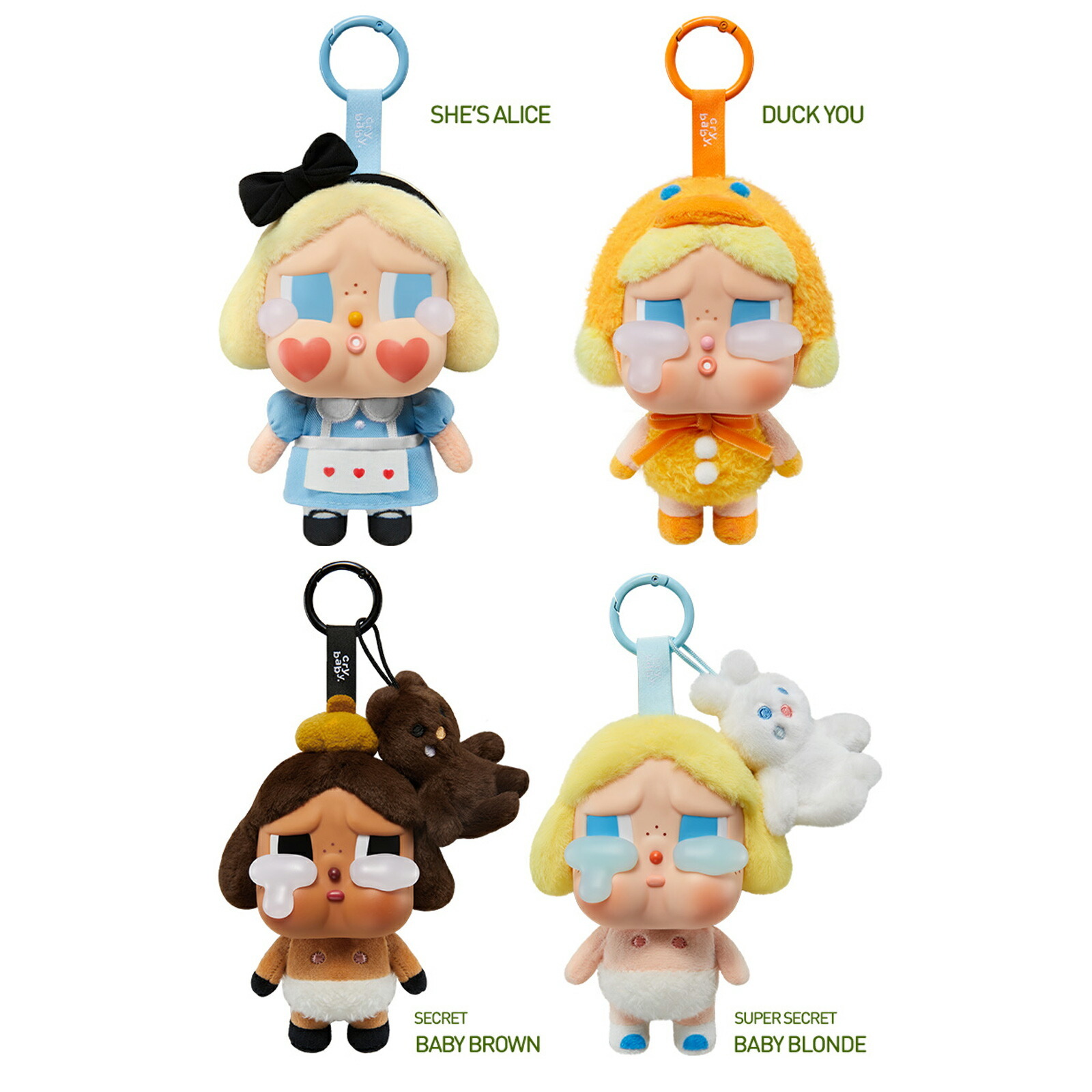 正規品・即納】POPMART CRYBABY Crying Again シリーズ フェイス