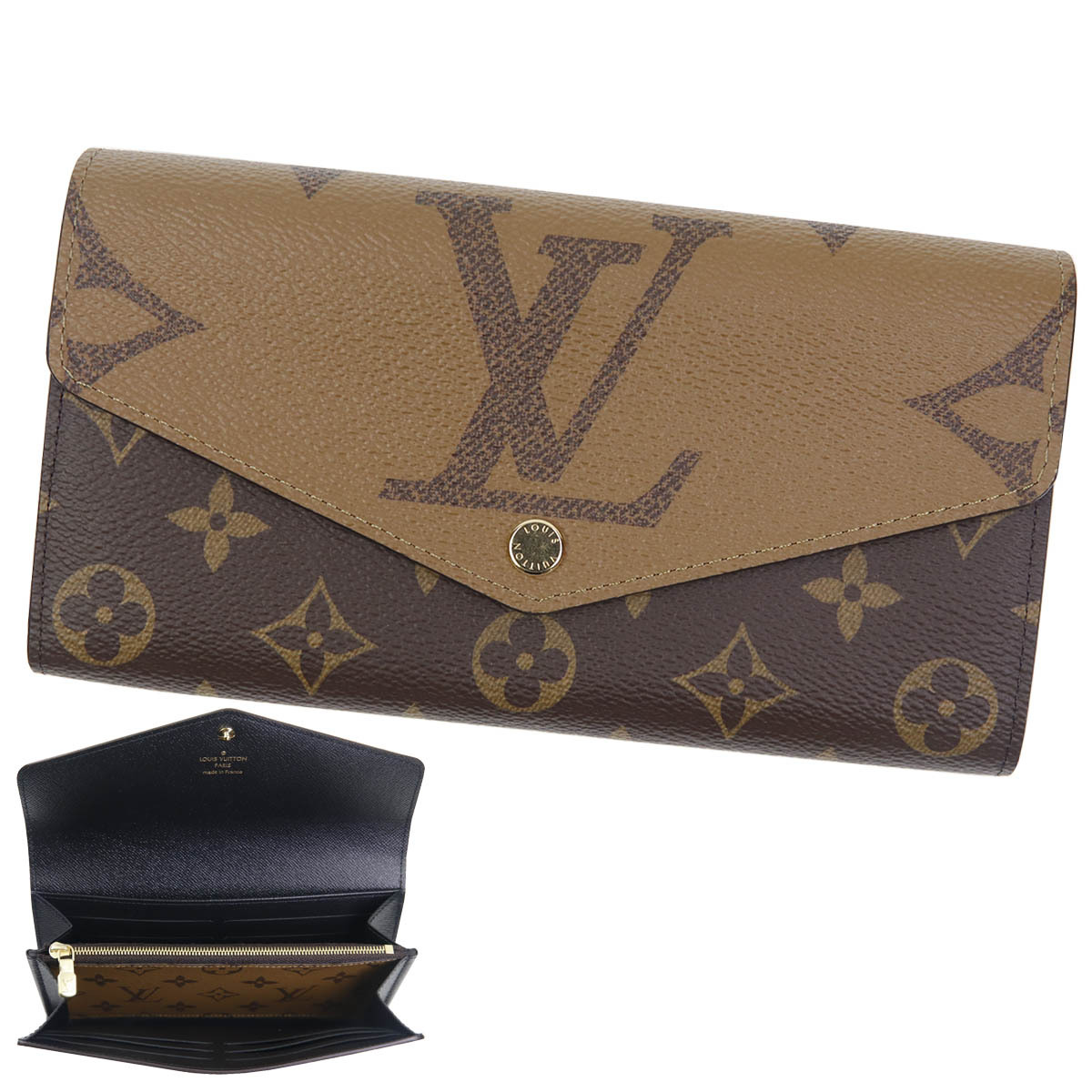 ルイヴィトン 長財布 二つ折り 財布 LOUIS VUITTON モノグラム