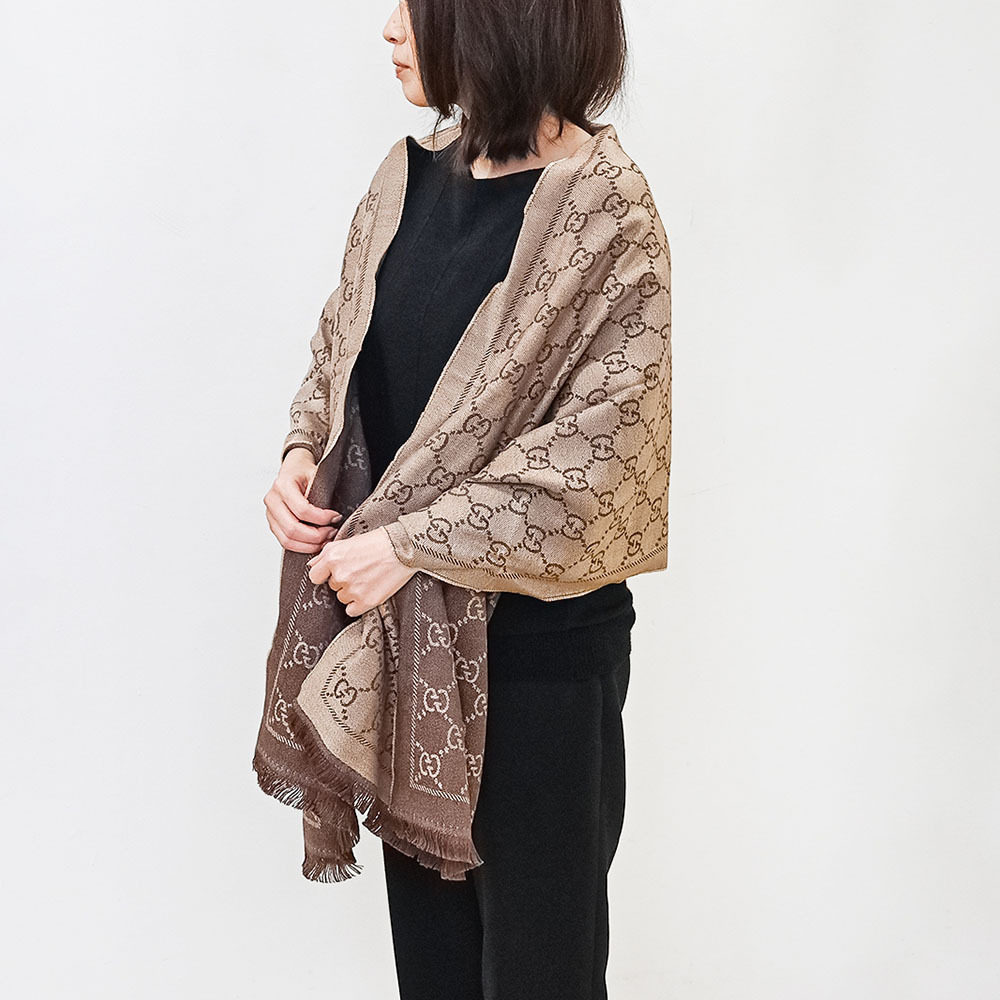 名入れ無料】 グッチ GUCCI ストール マフラー メンズ レディース 男女