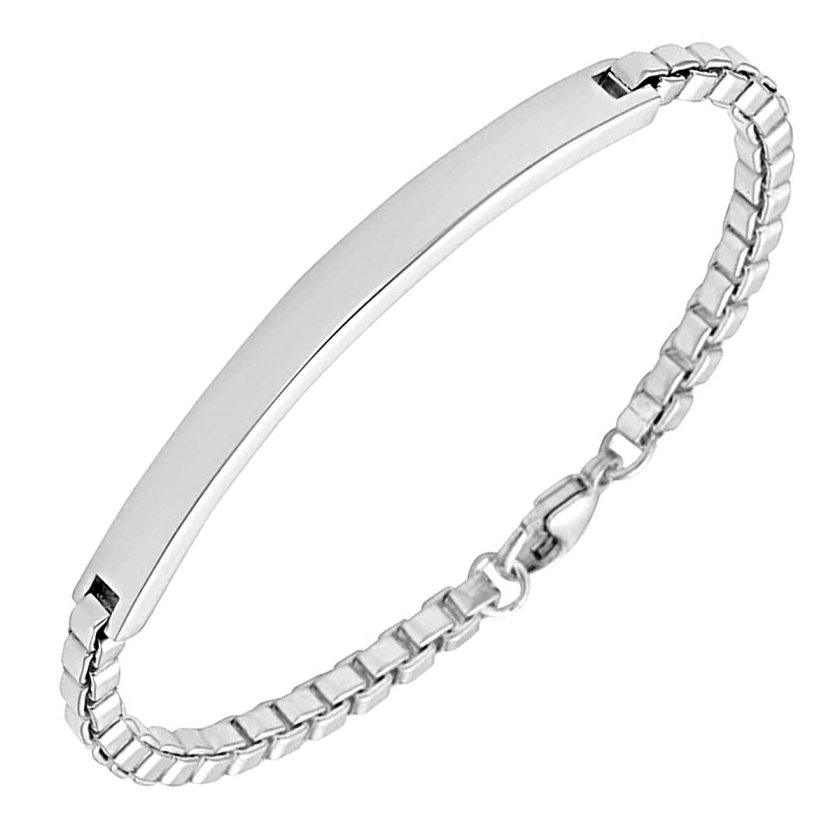 ティファニー TIFFANY&CO. ベネチアンリンク ID ブレスレット シルバー