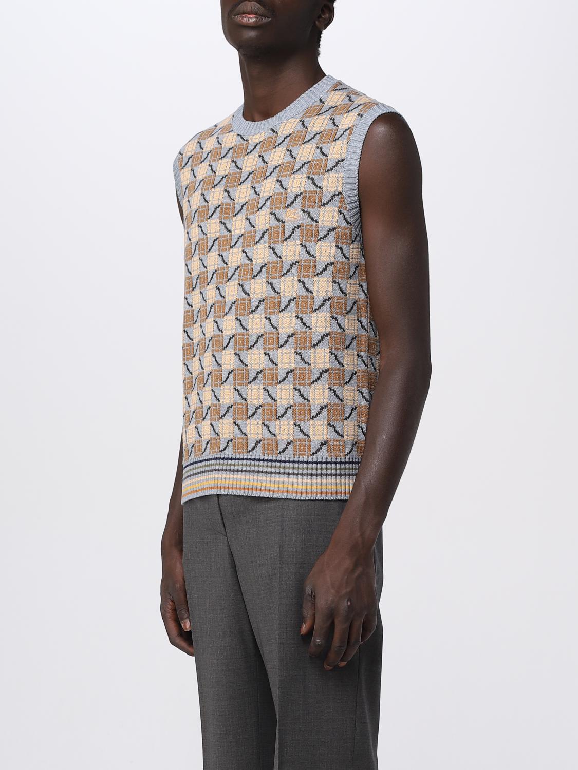 Etro セーター メンズ - オレンジ | 1N9589605 | GIGLIO.COM