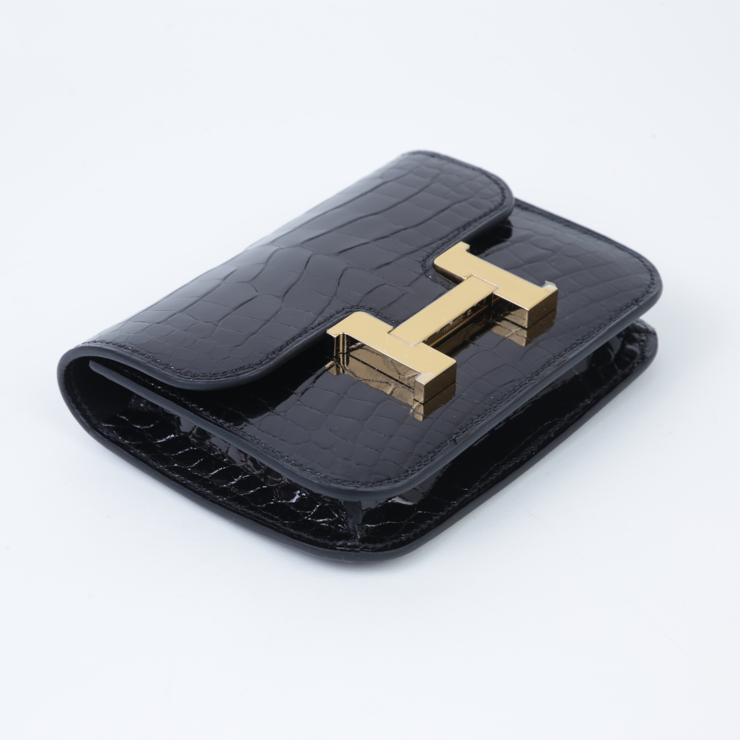 ランク N 新品 HERMÈS エルメス コンスタンススリム ブラック (89