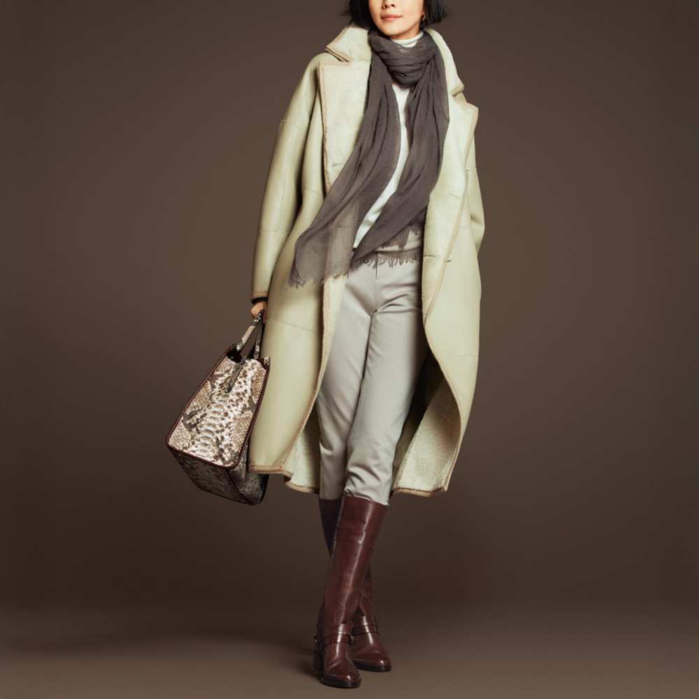 クリスティア」 コロニア ムートン リバーシブル コート 通販 - ディノス