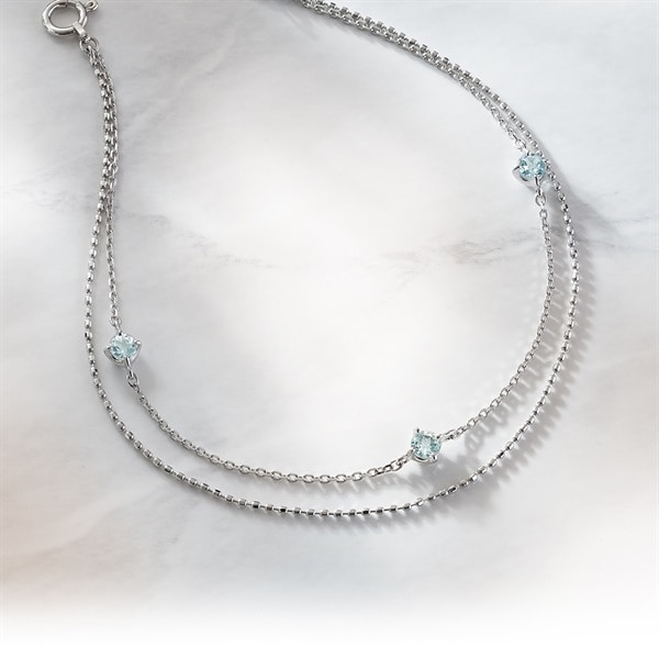 K10ホワイトゴールド ブレスレット | 110926133204 | 【公式】4