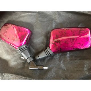 新品塗装品 ナポレオンミラー タイプ キャンディーピンク ラップ塗装の