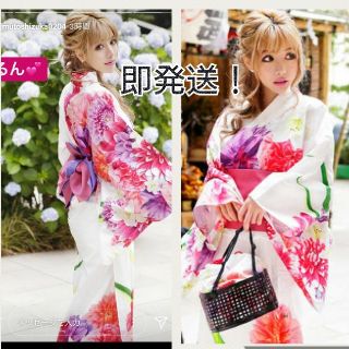 2018 未使用 Rady リゾフラ リゾートフラワー 浴衣 帯セット ブラック