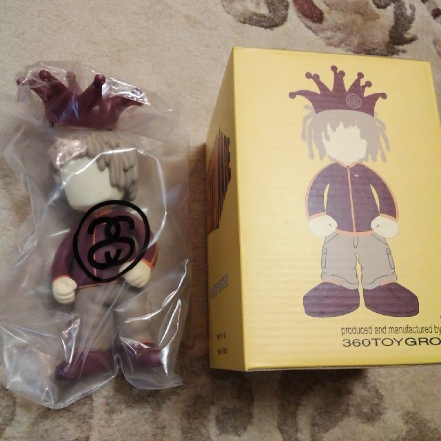 STUSSY - STUSSY 置物 BABY RAGAMUFFIN 人形 パープルの通販 by ノン